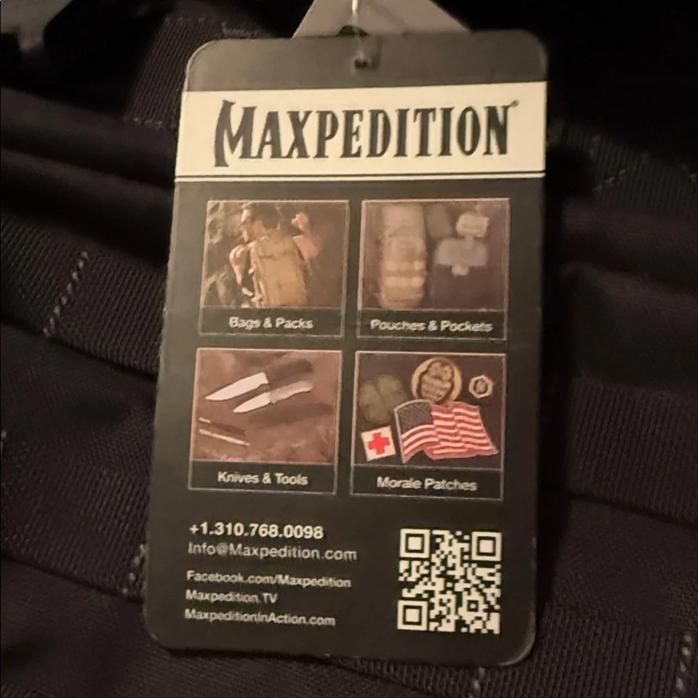 Max Edition Charcoal Tactical Backpack - Picture 2 of 8